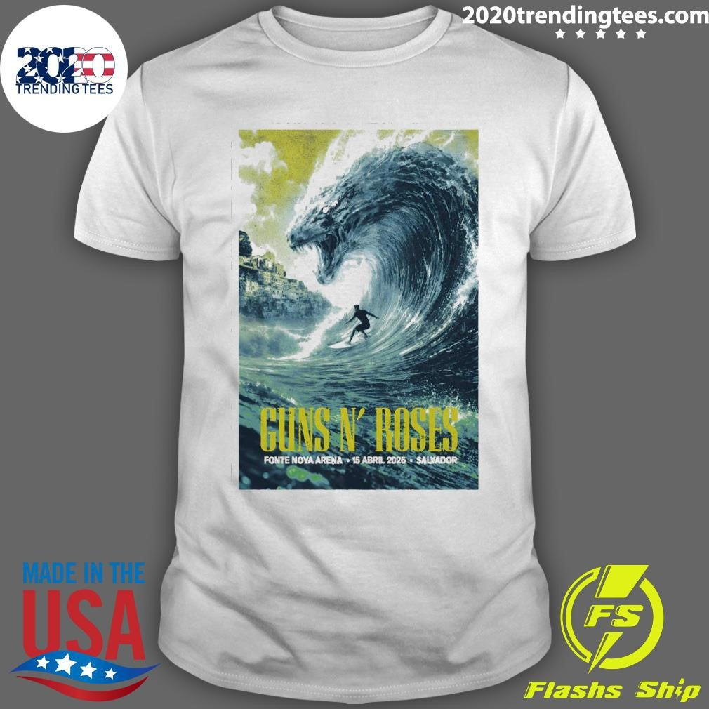 Guns N’ Roses April 15, 2026 Salvador, Brazil Shirt