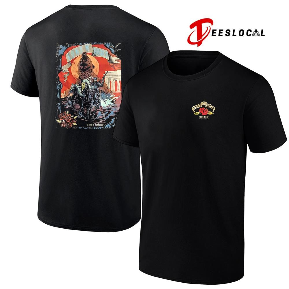 Guns N Roses Berlin Germany Arena graphic shirt