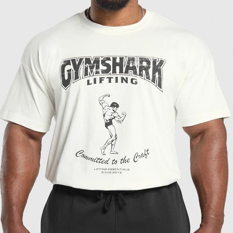 Gymshark Shirt Committed Craft Fans Gym Lovers Menswear Streetwear T-Shirts, Hoodie, Sweatshirt