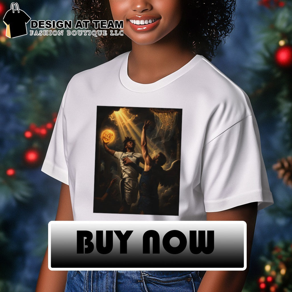 Stephon Castle dunk Isaiah Hartenstein Renaissance San Antonio Spurs Basketball 2026 shirt