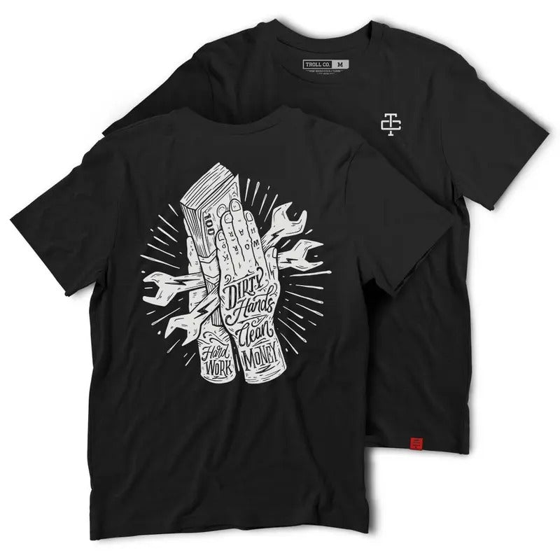 HARD WORK TEE, WORK T-SHIRT, FOR LABOR DAY Hoodie Sweatshirt | PrintMintTees.com