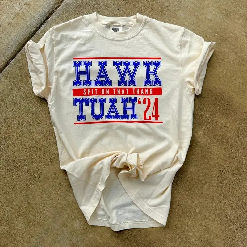 HAW Graphic short sleeve tee shirt, shirt summer see, shirt hot tiktok trend 2024 Hoodie Sweatshirt | PrintMintTees.com