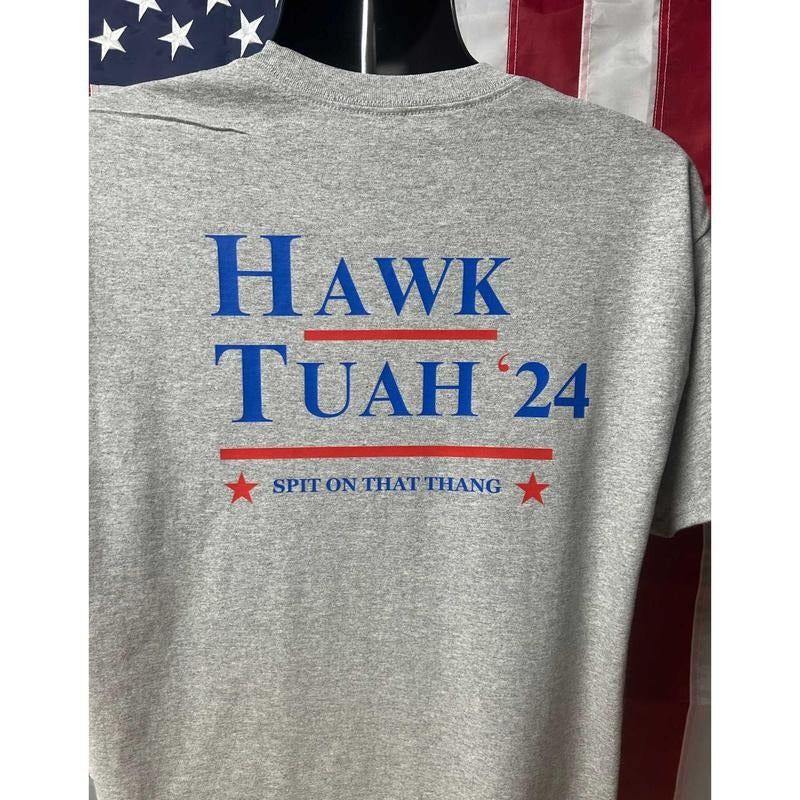 HAWK TUAH 24 SPIT ON THAT THANG T Shirt Hoodie Sweatshirt | PrintMintTees.com