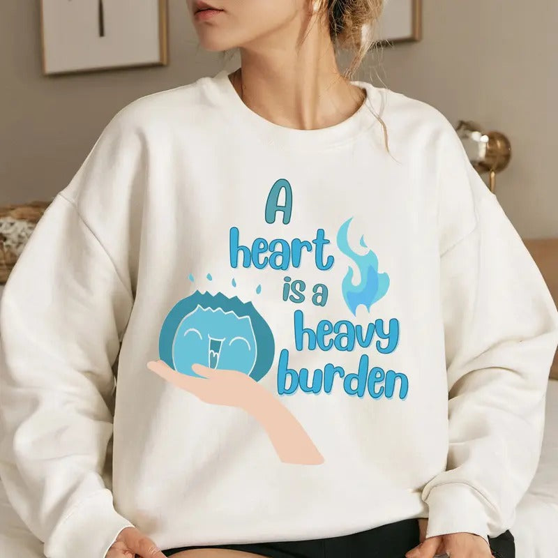 HC A Heart Is A Heavy Burden Characters Anime Lovers Shirt Crewneck Hoodie, Manga Shirt Sweatshirt | PrintMintTees.com