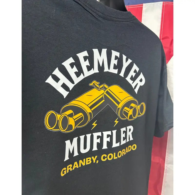 HEEMEYER MUFFLER SHIRT Hoodie Sweatshirt | PrintMintTees.com