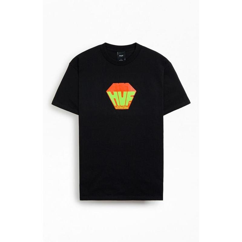 HUF Men's Big Block T-Shirt - Multicolor Hoodie, Sweatshirt | PrintMintTees.com