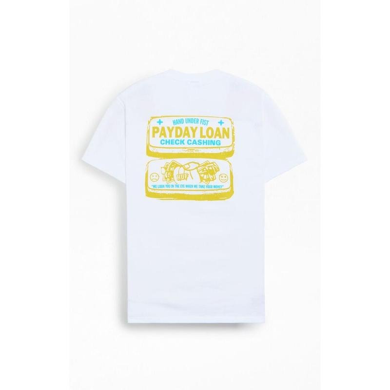 HUF Men's Pay Day T-Shirt - Multicolor Hoodie Sweatshirt | PrintMintTees.com