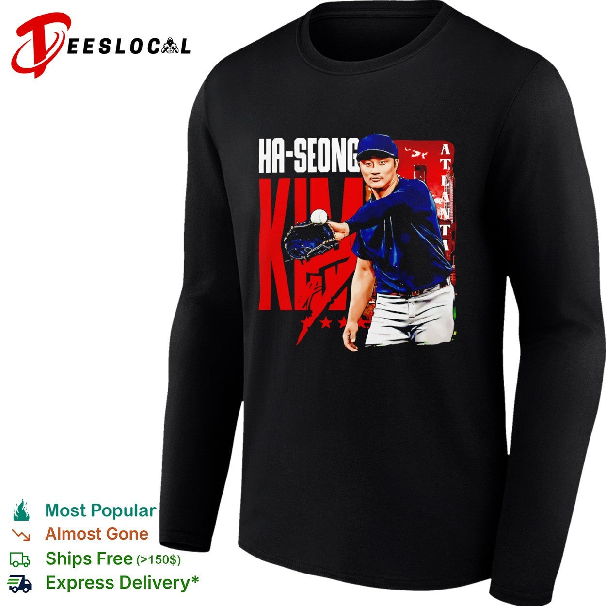 Ha-Seong Kim San Diego Padres Atlanta baseball shirt