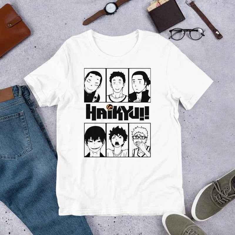 Haikyuu, hinata, kageyama, nekoma, volleyball, toru oikawa,new Unisex T-Shirt Sweatshirt, Hoodie, Comfort Colors