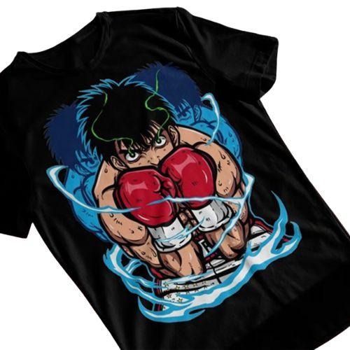 Hajime No Ippo Boxing T-shirt Anime Manga Graphic T-Shirt, Anime Manga Unisex T-Shirt Menswear Top Hoodie Sweatshirt