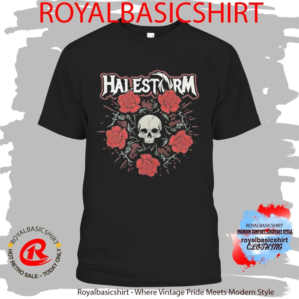 Halestorm Penta Rose T-Shirt