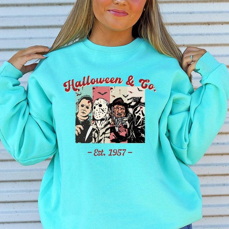 Halloween & Co Unisex NuBlend Crew Sweatshirt Shirt Hoodie | PrintMintTees.com