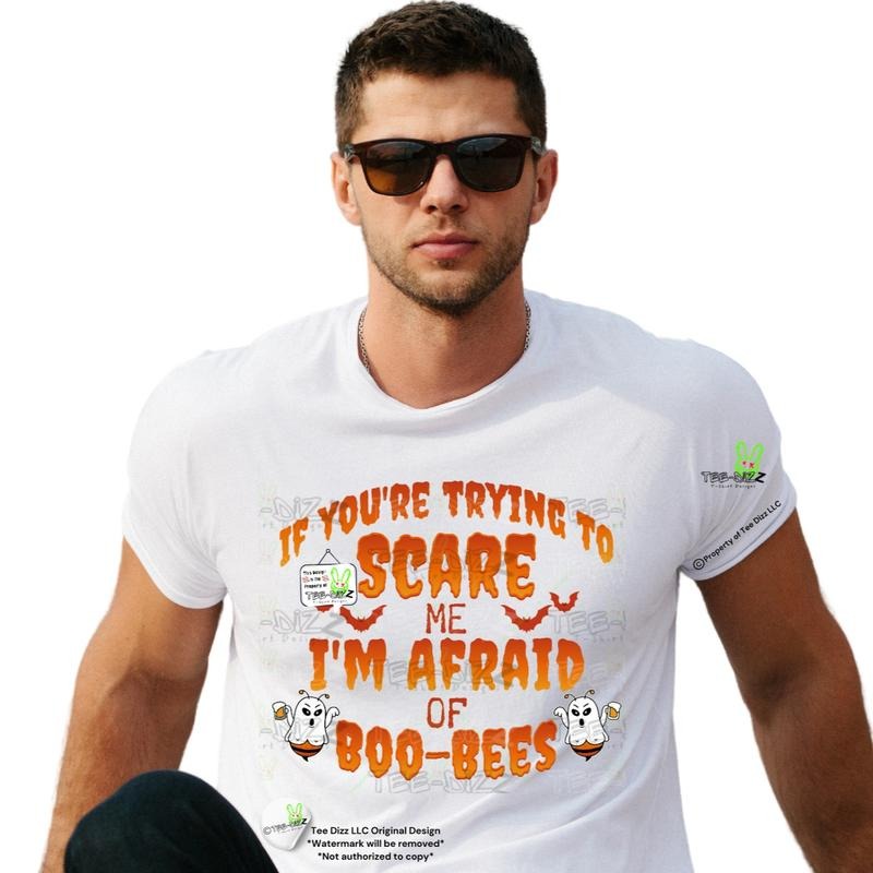 Halloween: Boo-Bees - Men's Funny Graphic Halloween T-Shirt Hoodie Sweatshirt | PrintMintTees.com
