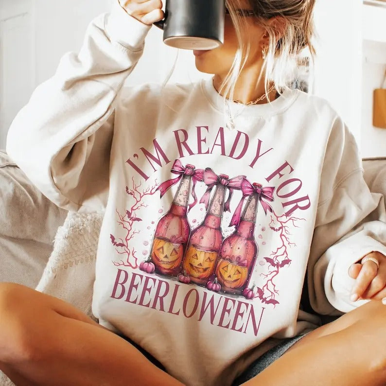 Halloween Beer Shirt, Halloween Coquette Shirt, Beer and Bats Shirt, Halloween Drink Shirt, Halloween Shirt, Halloween,...