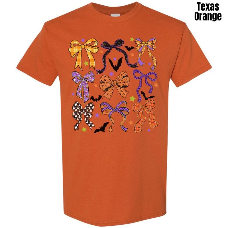 Halloween Bows & Ribbons Gildan T-Shirt 'NLB' Hoodie Sweatshirt | PrintMintTees.com