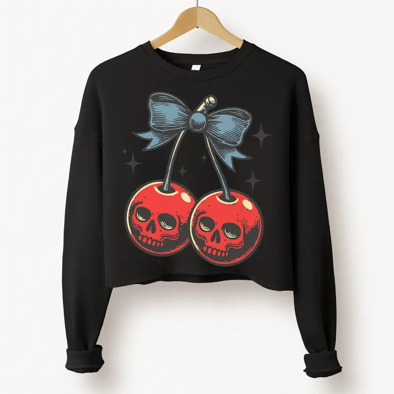 Halloween Cropped Hallowen Relaxed Fit Casual T-Shirts, Hoodie, Sweatshirt