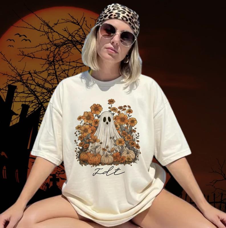 Halloween FDT T-Shirt, Ghost FDT Hoodie, Subtle maga Shirt, Halloween FDT Shirt, Political Halloween Tee, Anti maga...