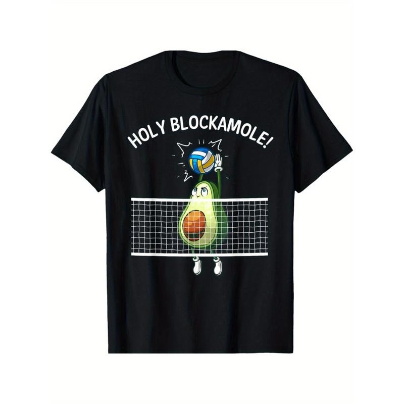 Halloween Funny Volleyball For Holy Guacamole Player Blocker T-Shirt made in usa Hoodie Sweatshirt | PrintMintTees.com