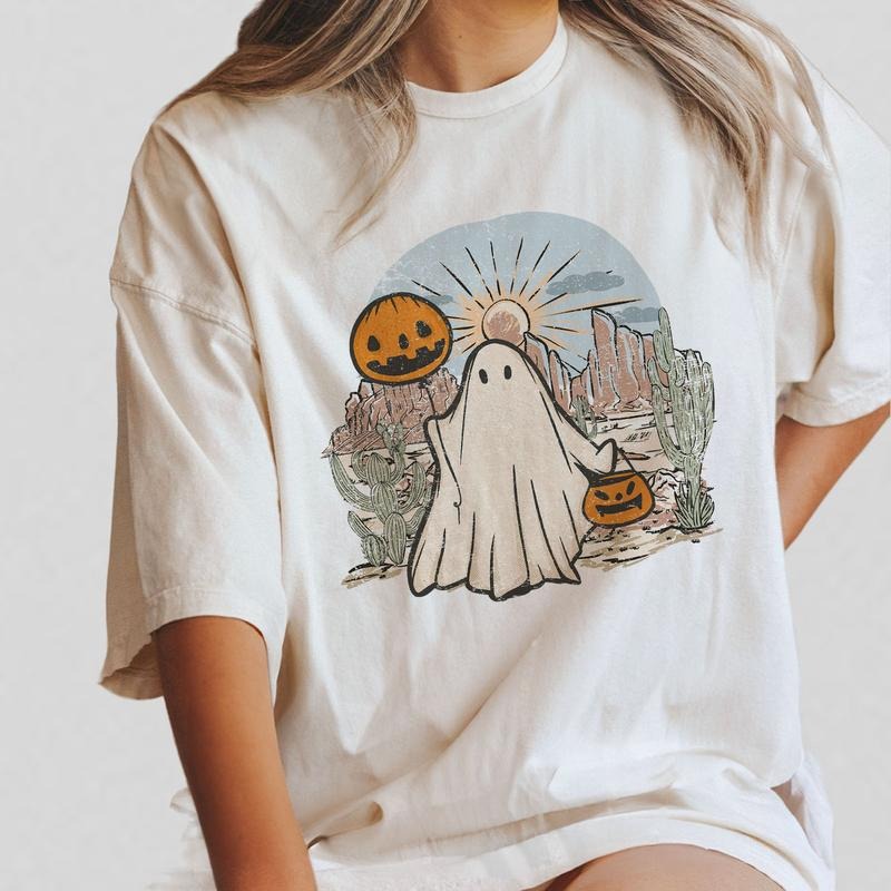 Halloween Ghost Shirt, Funny Ghost Shirt for Women, Halloween Mom Shirt, Cute Mama Ghost Sweatshirt, Fall Halloween...