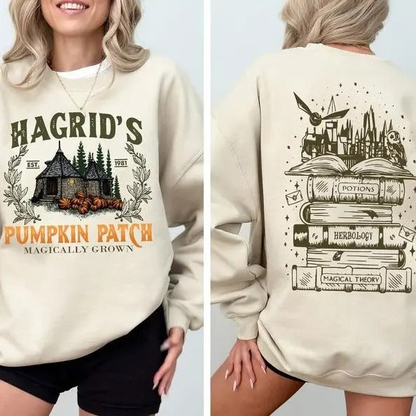 Halloween Pumpkin Farm Sweatshirt - Tshirt