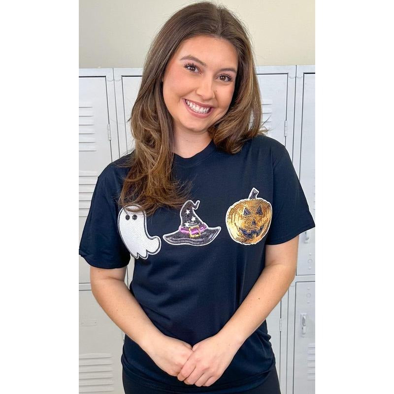 Halloween Sparkle T-Shirt Hoodie Sweatshirt | PrintMintTees.com