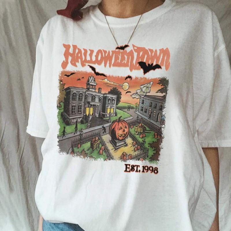 Halloweentown And Chill T Shirt Halloween Gifts Pumpkin Tshirt Halloween Town Shirt School Halloween TShirt Halloween Tee...