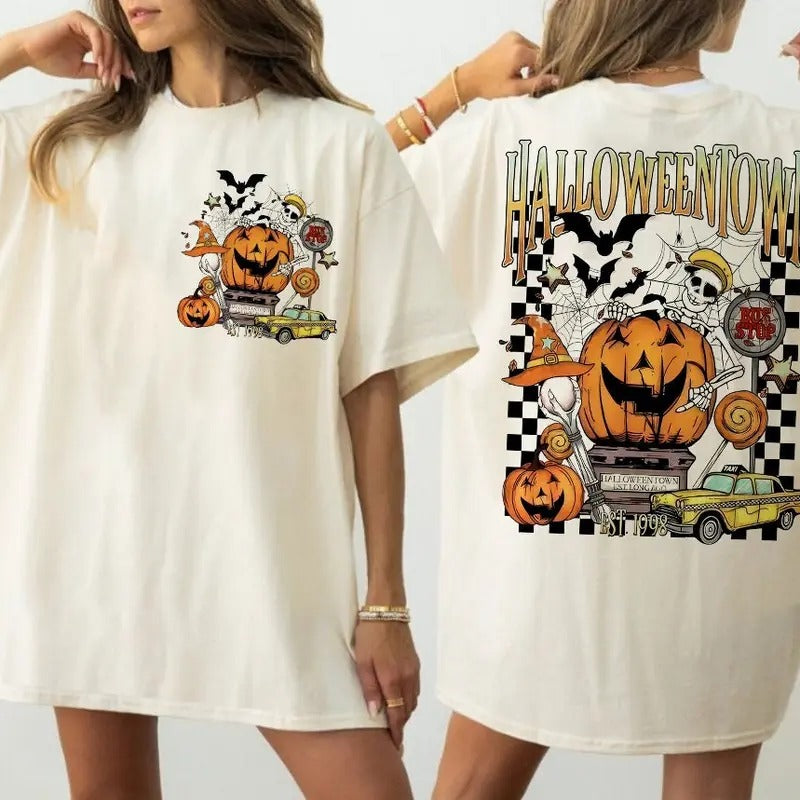 Halloweentown Est 1998 Shirt, Halloweentown Unisex, Retro Halloweentown Tshirt, Fall Shirt Hoodie Sweatshirt