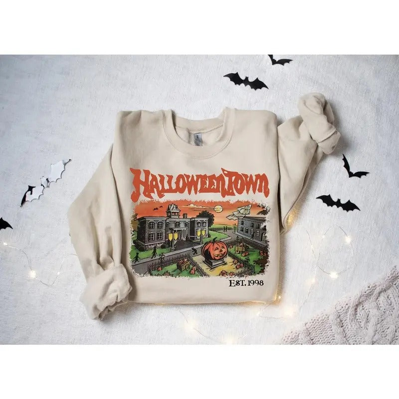 Halloweentown Est 1998 Sweatshirt Shirt Hoodie | PrintMintTees.com