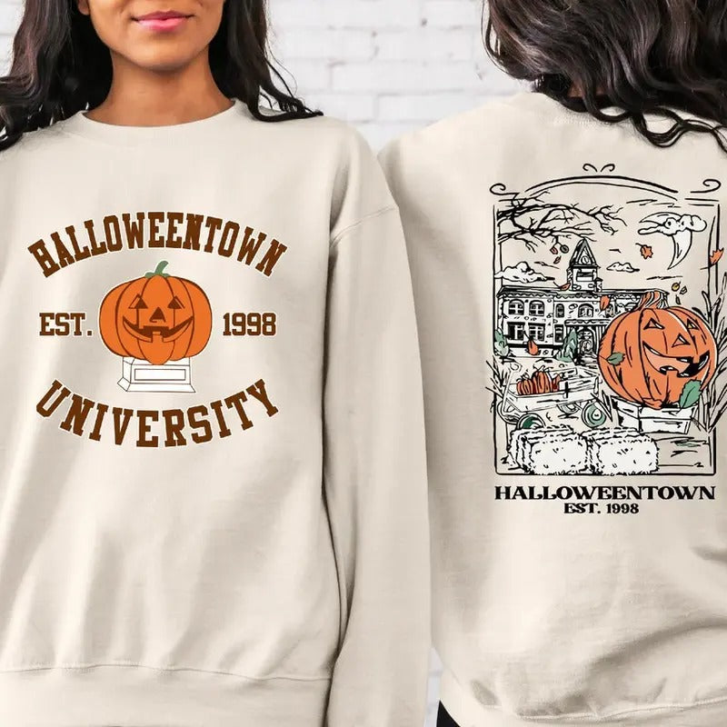 Halloweentown Est 1998 Sweatshirt, Halloweentown University Shirt Hoodie | PrintMintTees.com