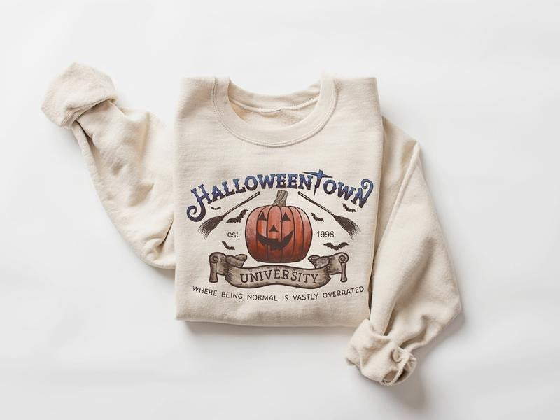 Halloweentown University Est 1998 Sweatshirt, HalloweenTown Hoodie, Halloweentown 1998 Shirt | PrintMintTees.com