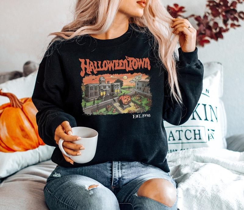 Halloweentown University, Retro Halloweentown Sweatshirt, Shirt Hoodie | PrintMintTees.com