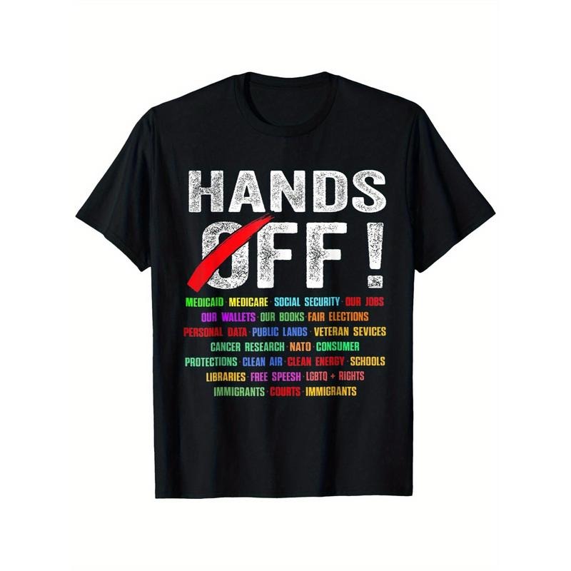 Hands Off Protest Social Security And Medicare Protest T-Shirt Hoodie Sweatshirt | PrintMintTees.com