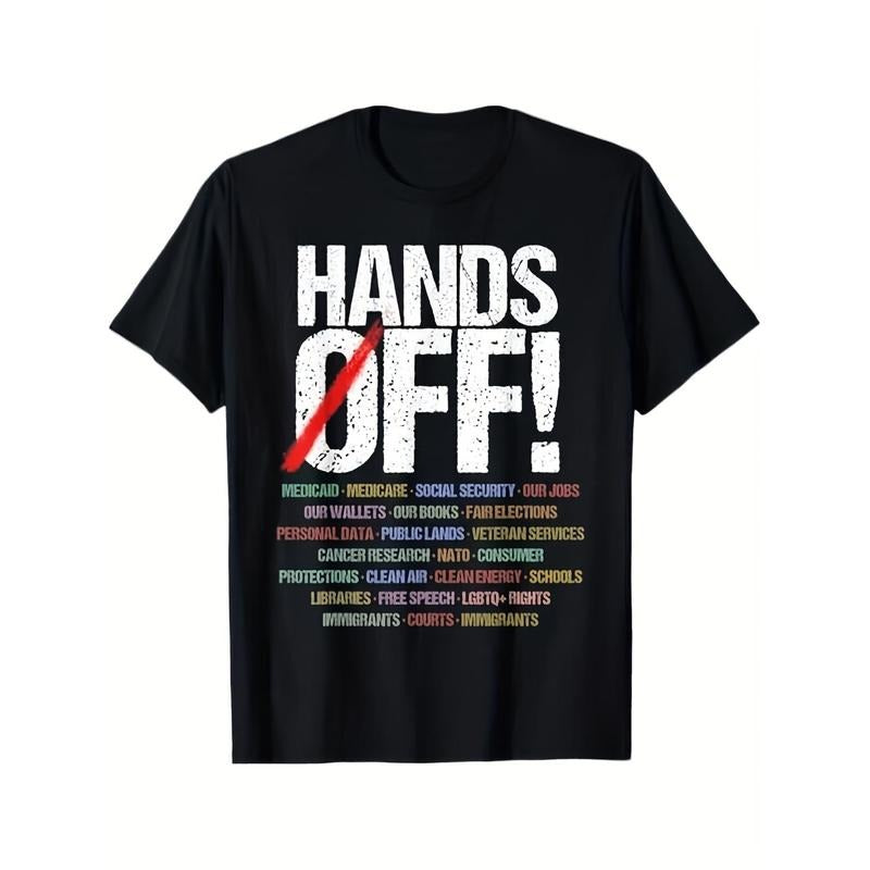 Hands Off Protest T-Shirt Hoodie Sweatshirt | PrintMintTees.com