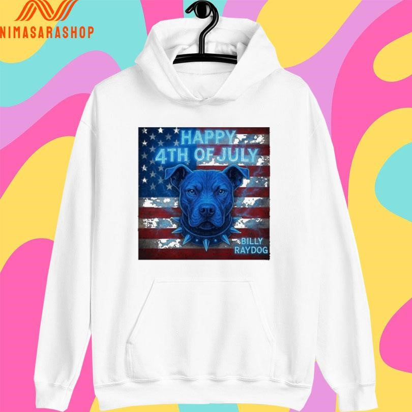 Happy 4th Of July Billy Ray Dog America Flag Shirts