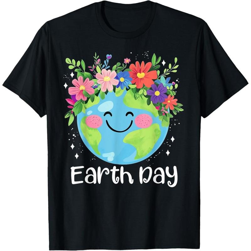 Happy Earth Day 2025 Cute Earth Day Toddler MEN T-Shirt made in usa Hoodie Sweatshirt | PrintMintTees.com