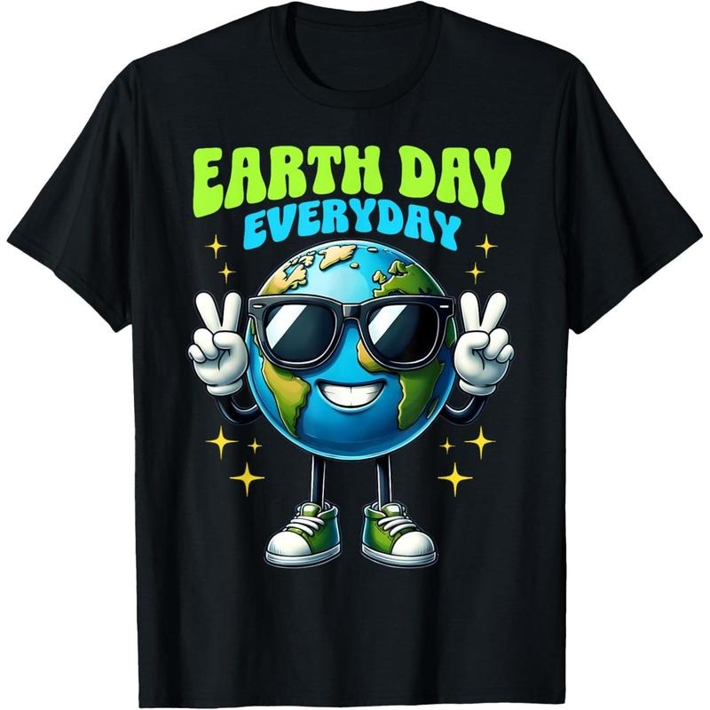 Happy Earth Day 2025 Save The Planet Earth Day Everyday MEN T-Shirt made in usa Hoodie Sweatshirt | PrintMintTees.com
