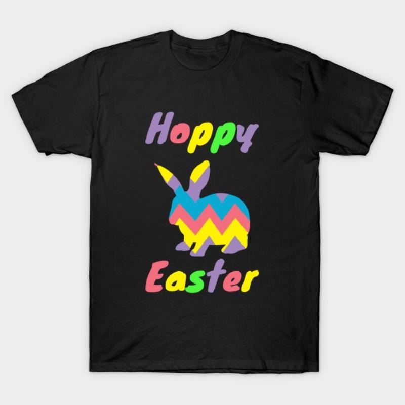Happy Easter T-Shirt - Bright & Cheerful Holiday Design style 02 Hoodie Sweatshirt | PrintMintTees.com
