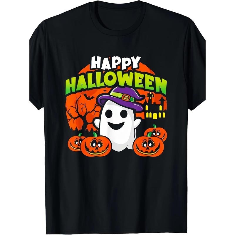 Happy Halloween - Cute Halloween T-shirt Made in USA Hoodie Sweatshirt | PrintMintTees.com