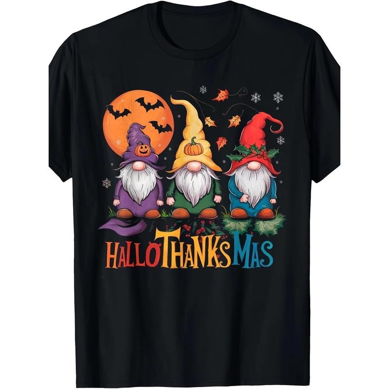 Happy Halloween, Midget Halloween Thanksgiving Christmas T-shirt Made in USA Hoodie Sweatshirt | PrintMintTees.com