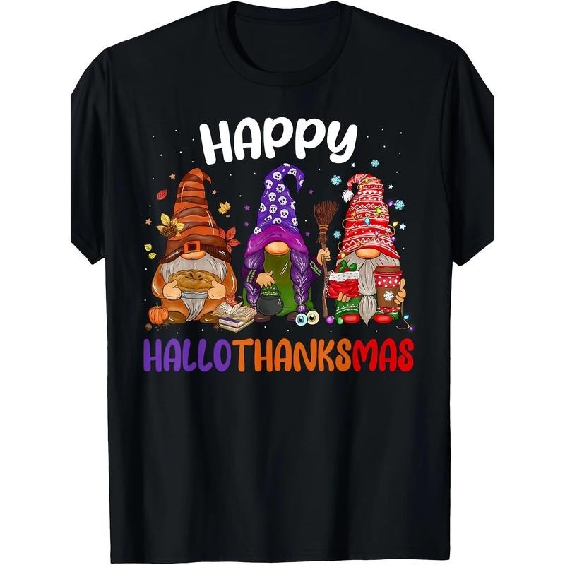 Happy Halloween, fun goblin Thanksgiving T-shirt Made in USA Hoodie Sweatshirt | PrintMintTees.com
