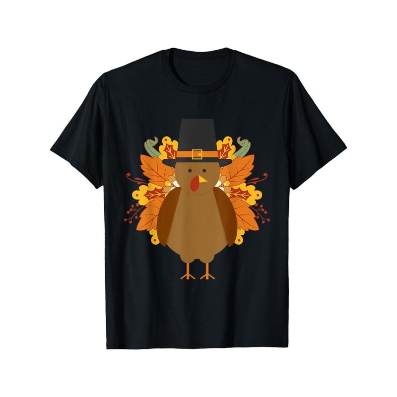 Happy Thanksgiving Fun Turkey for Men T-shirt made in usa Hoodie Sweatshirt | PrintMintTees.com