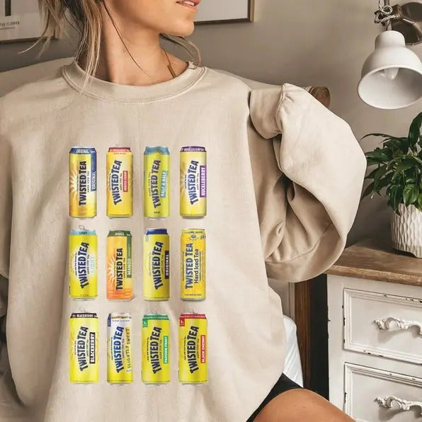 Hard Iced Tea Sweatshirt, Gift for Twisted Tea Lover, Twisted Tea Lover, Twisted Tea Shirt Hoodie | PrintMintTees.com
