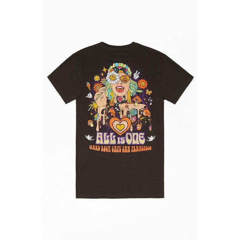 Hard Rock Cafe Men's Love All Serve All San Francisco T-Shirt - Multicolor Hoodie, Sweatshirt | PrintMintTees.com