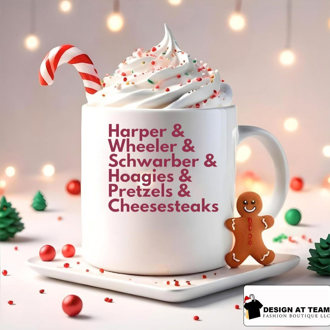 Harper Wheeler Schwarber Hoagies Pretzels Cheesesteaks Philadelphia Phillies Baseball MLB 2026 shirt