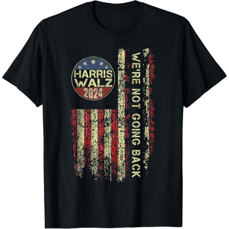 Harris Waltz 2024 Election Kamala Harris Tim Waltz 2024 T-Shirt made in usa Hoodie Sweatshirt | PrintMintTees.com