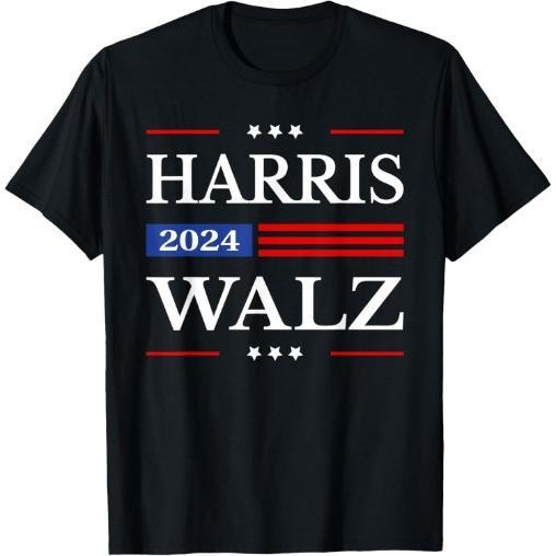 Harris Waltz 2024 Kamala Harris 2024 Tim Waltz 2024 USA Flag T-Shirt made in usa Hoodie Sweatshirt | PrintMintTees.com