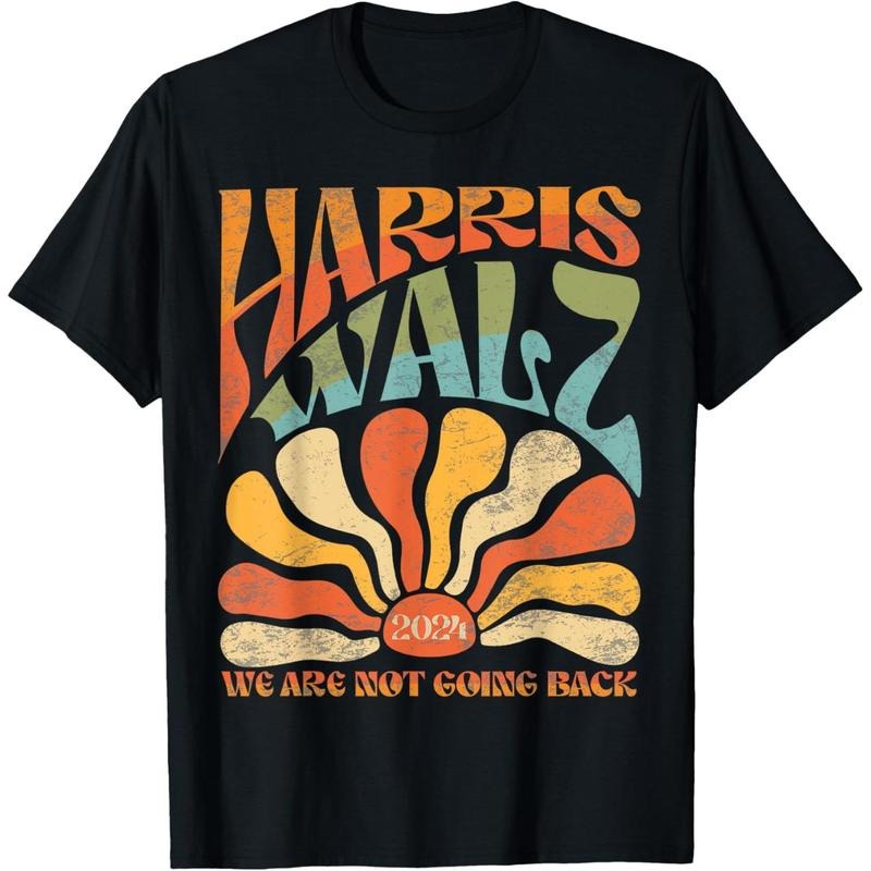 Harris Waltz We Are Not Going Back Kamala Harris 2024 T-Shirt made in usastyle{n002}2 Hoodie Sweatshirt | PrintMintTees.com