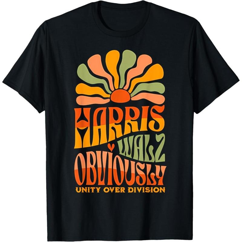 Harris Walz Obviously Unity Over Division Harris Walz 2024 T-Shirt made in usa Hoodie Sweatshirt | PrintMintTees.com