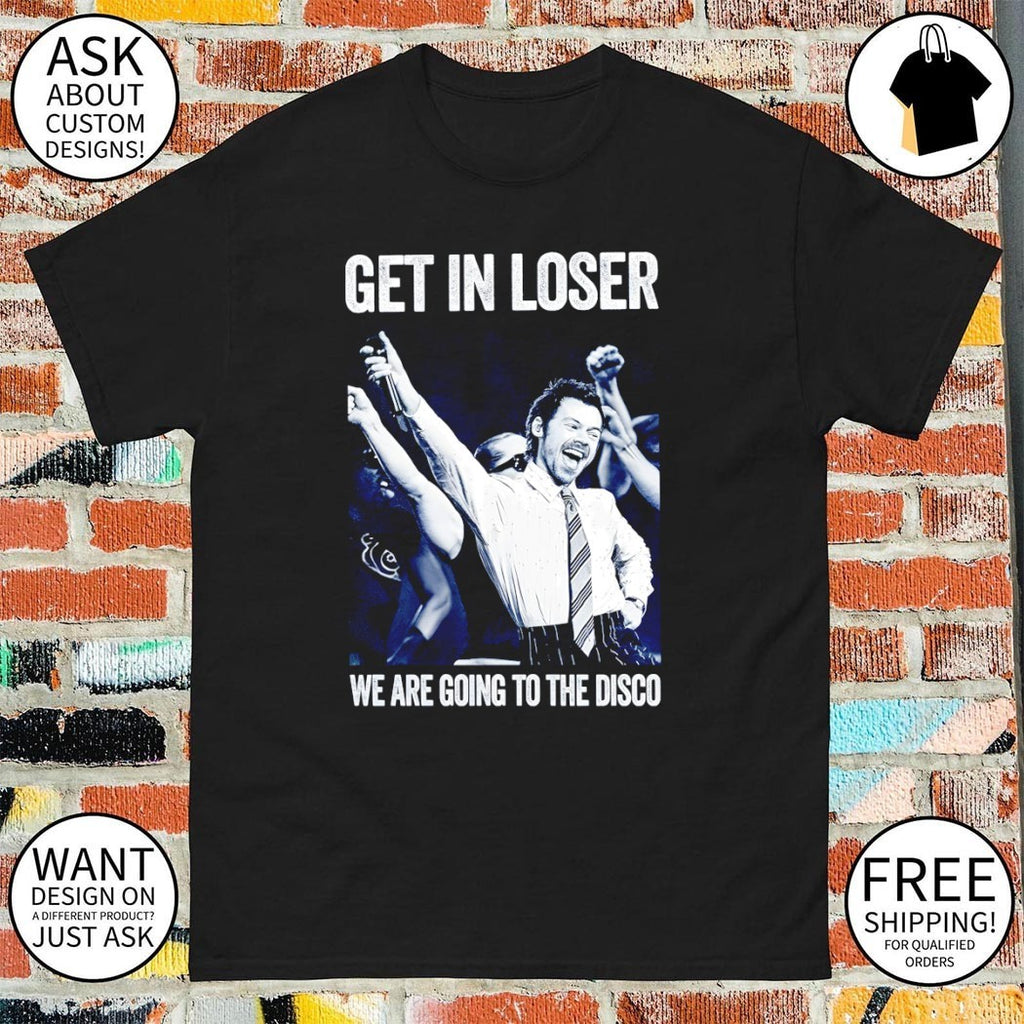 Harry Get In Loser We Are Going To The Disco Style Occasionally Disco Ball 2026 shirt