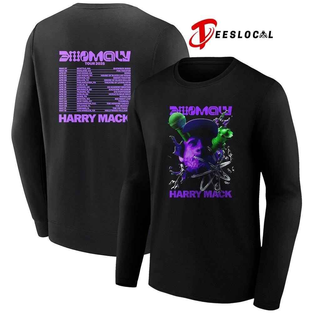 Harry Mack Anomaly tour dates schedule shirt